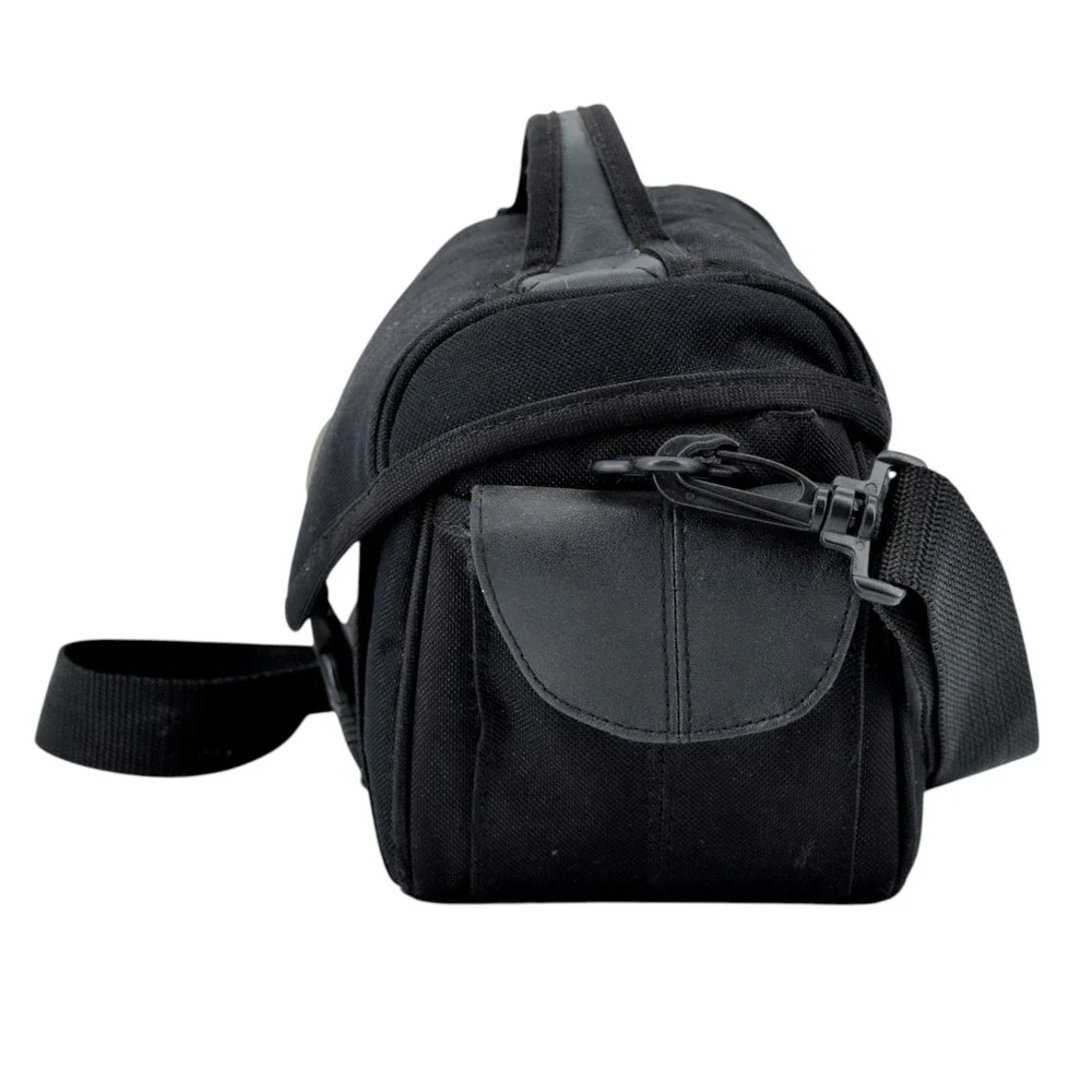 Tamrac TCB-50 Camera Bag Black Canvas Photo Video Case Adjustable Shoulder Strap